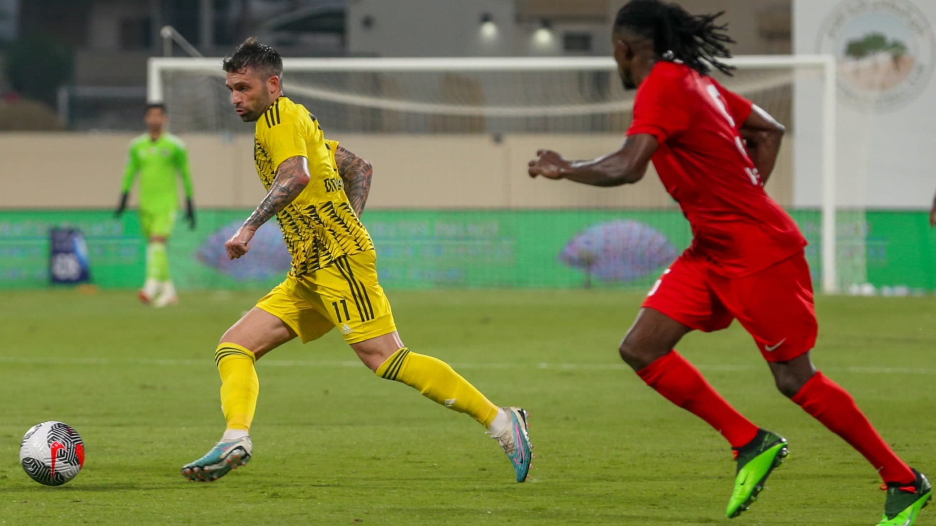 صورة بعنوان: البطائح واتحاد كلباء أول تعادل سلبي في دوري أدنوك للمحترفين 