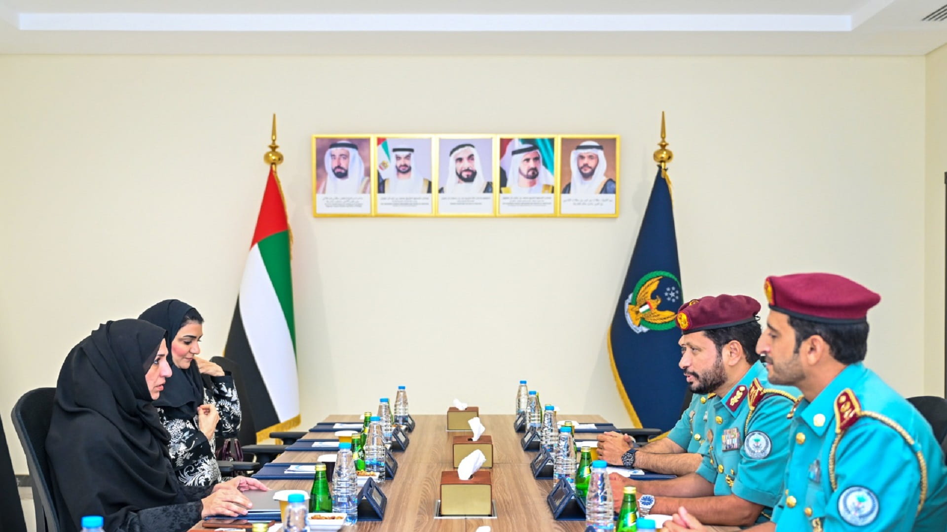 صورة بعنوان: شرطة الشارقة تبحث تعزيز التعاون مع دائرة الخدمات الاجتماعية 