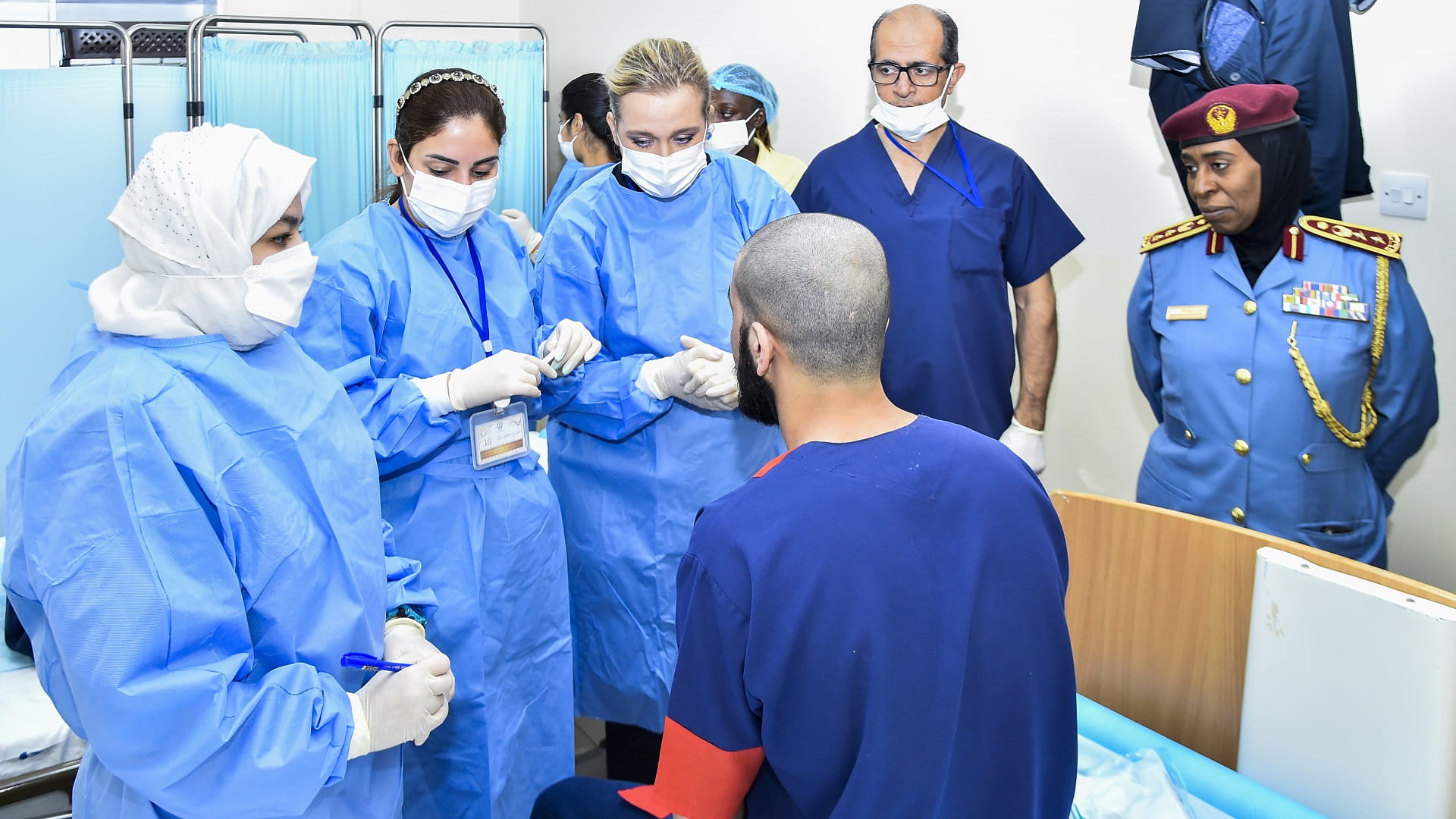 Image for the title: SPGC’s PCI organises medical campaign to treat inmates' teeth  