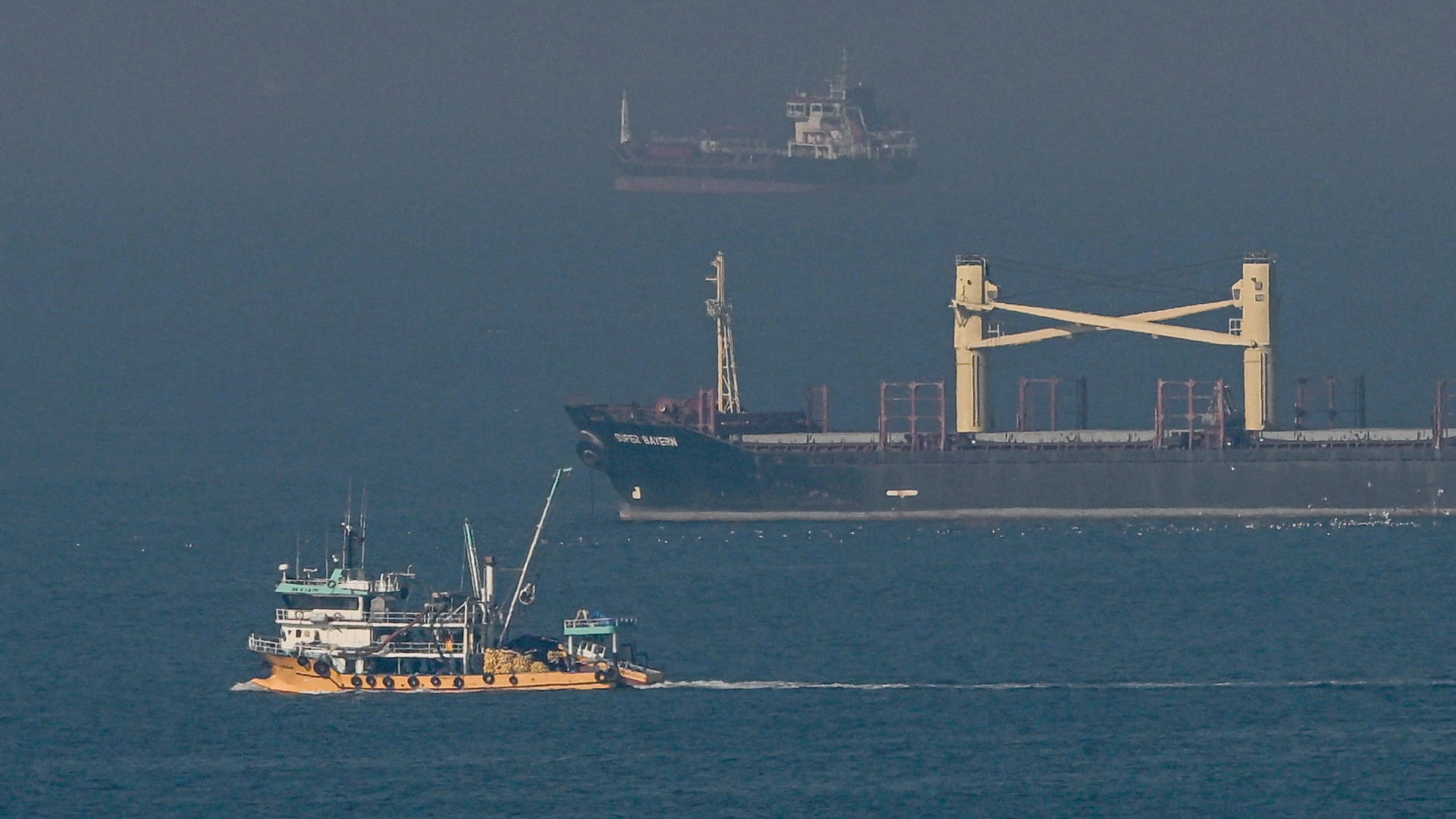 Image for the title: Turkey 'warned' Russia after Black Sea ship attack 