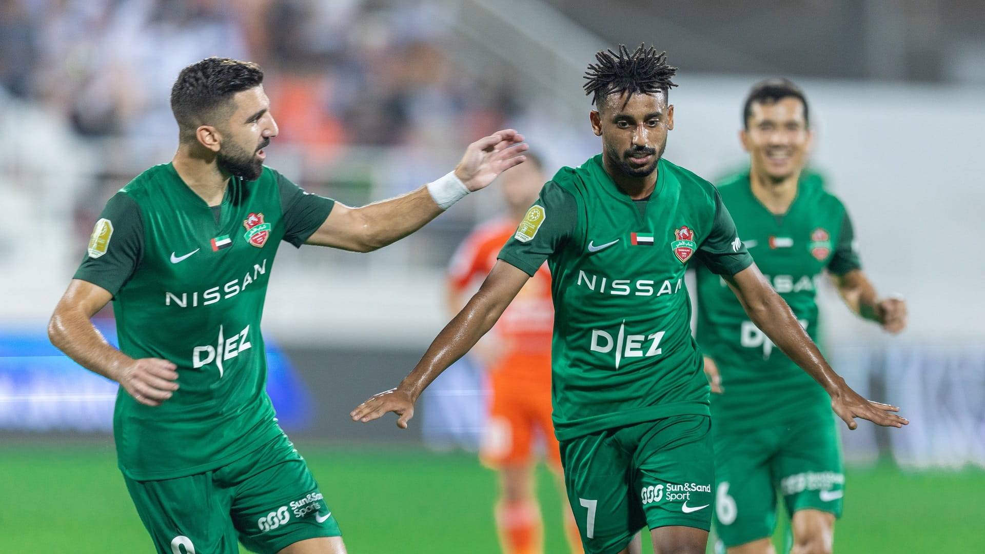 صورة بعنوان: شباب الأهلي يستهل حملة الدفاع عن لقب دوري أدنوك بالفوز على عجمان 