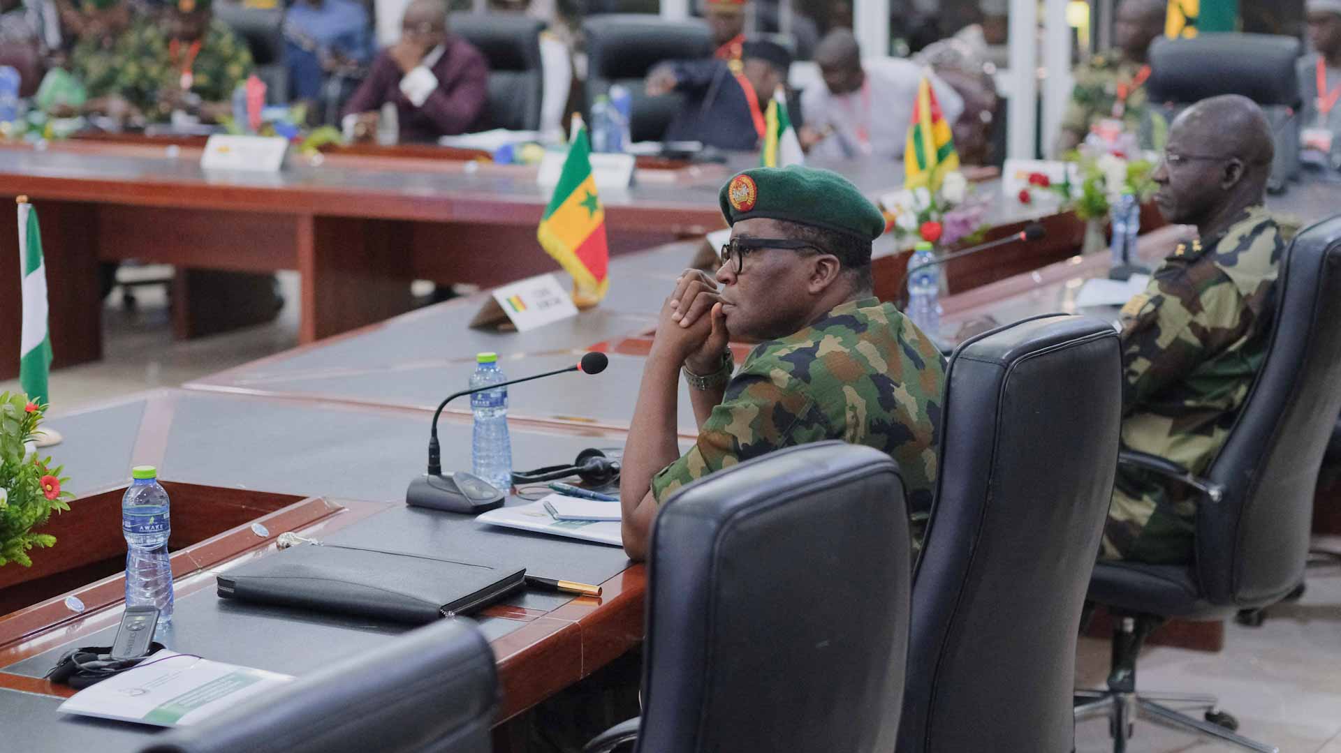 Image for the title: W.African militaries meet to finalise possible Niger intervention 