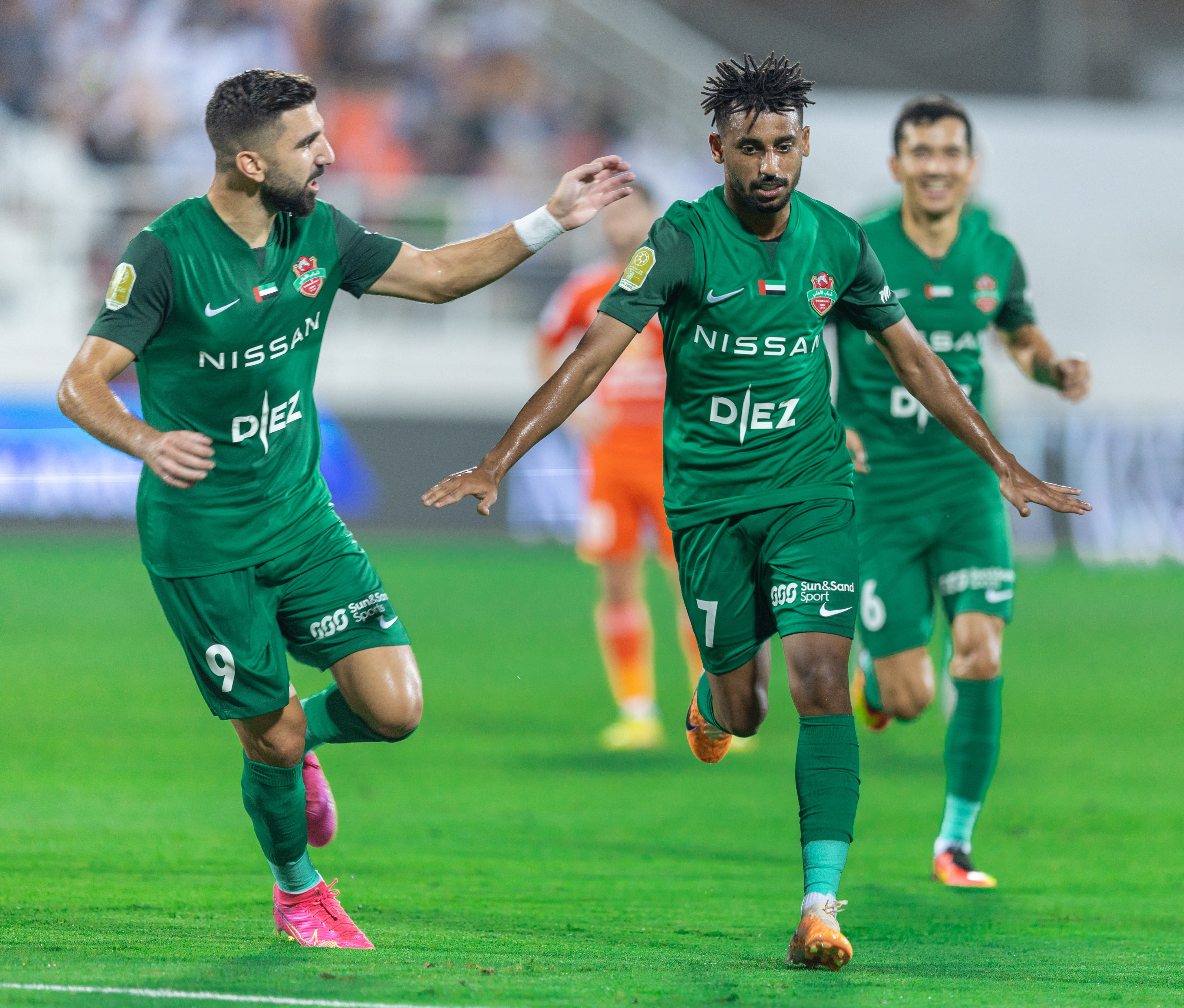 Image for the title: Shabab Al Ahli beat Ajman 3-0 in ADNOC Pro League 