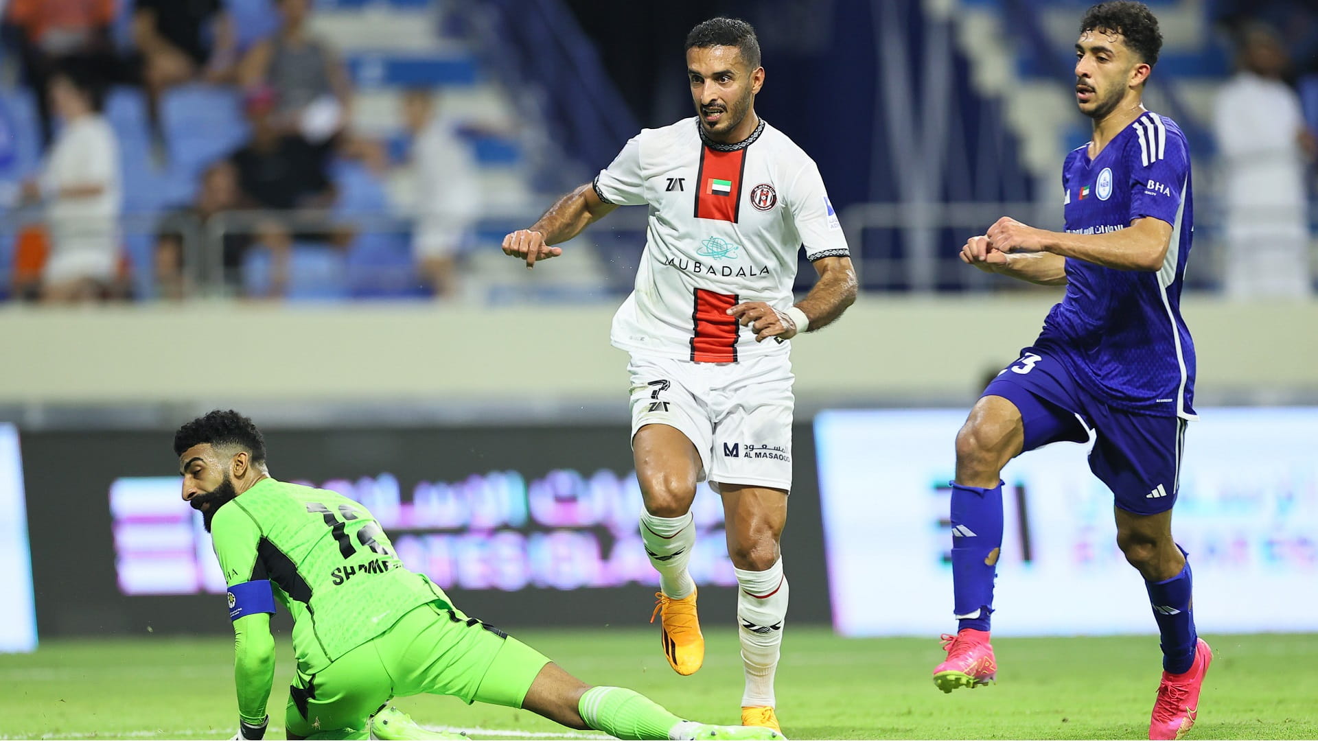 صورة بعنوان: الجزيرة يفوز على النصر بختام الجولة الأولى من دوري أدنوك للمحترفين 