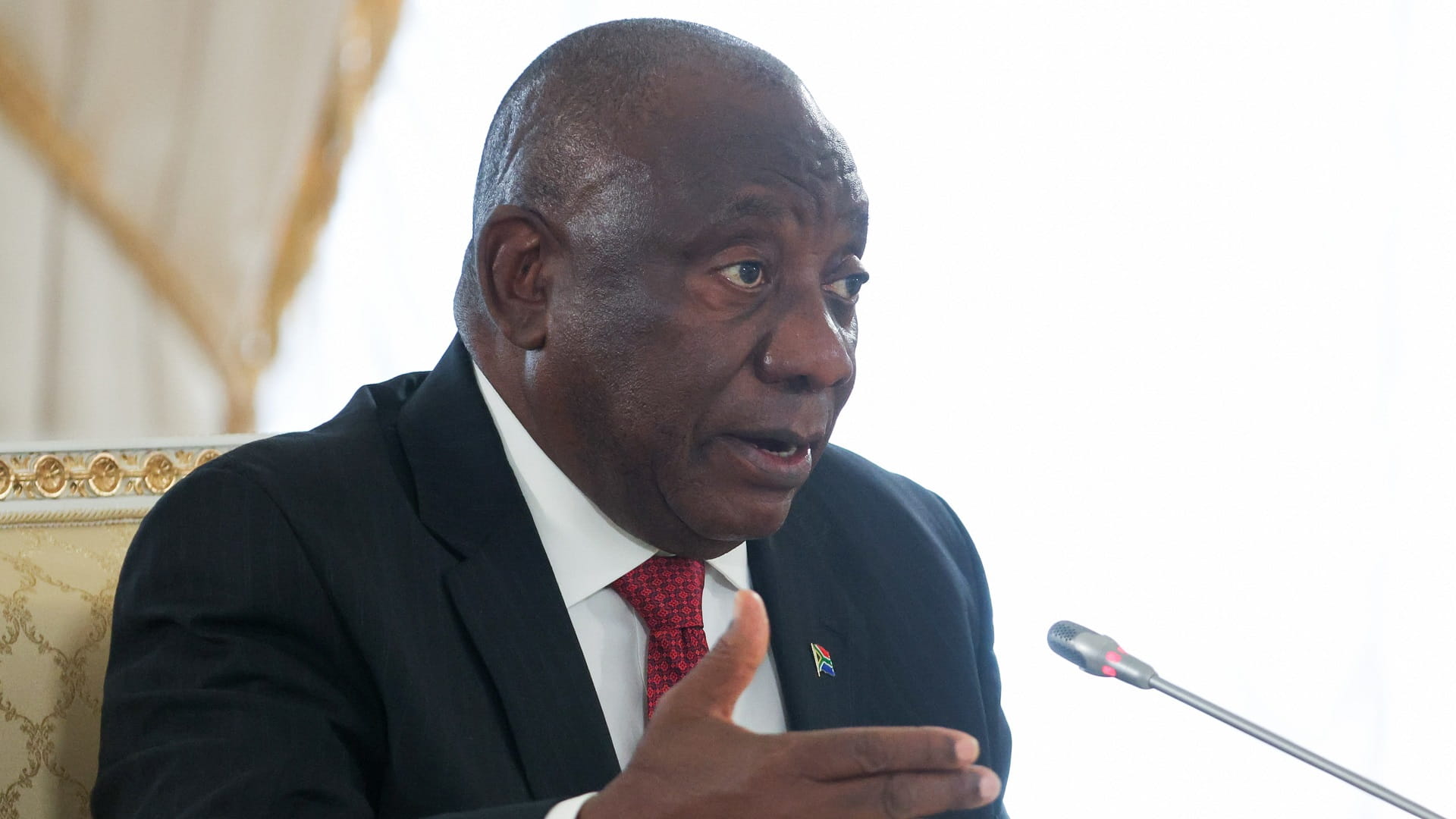 Image for the title: Ramaphosa: S.A. won't be bullied to take sides in global issues 