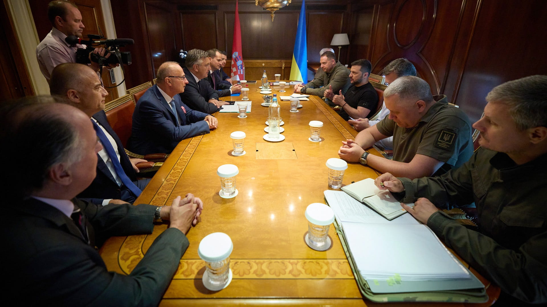 Image for the title: Balkan leaders sign declaration supporting Ukraine 