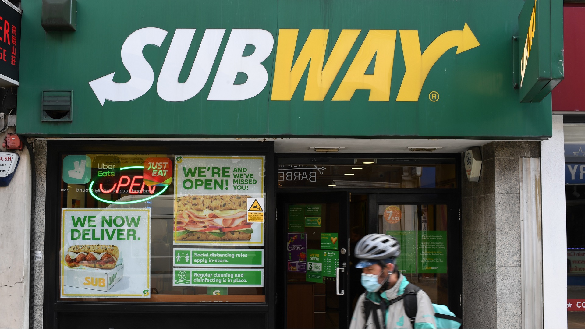 Image for the title: Sandwich chain Subway nears deal to be bought for more than $9bn 