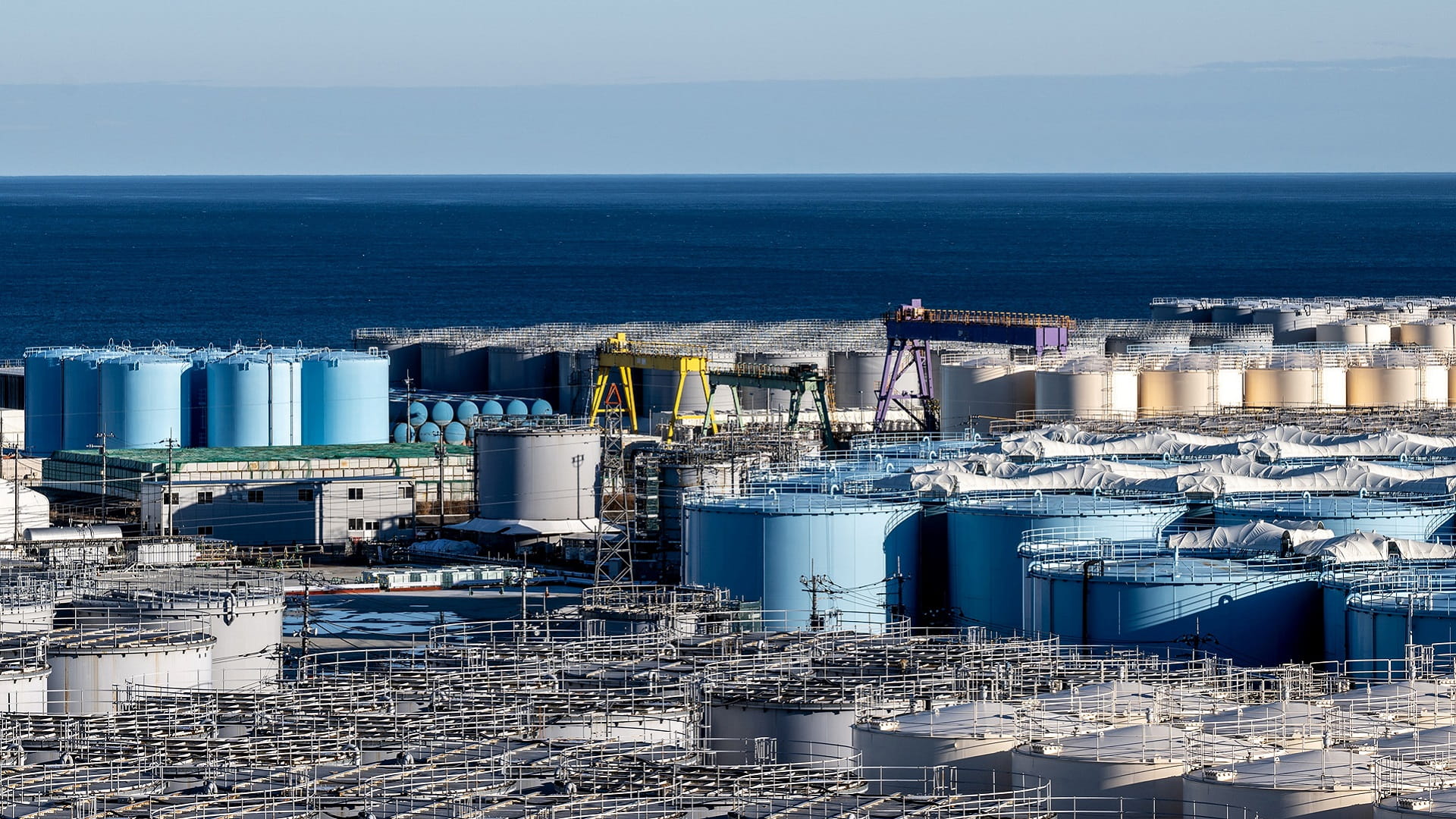 Image for the title: Japan to release water from stricken Fukushima nuclear plant 