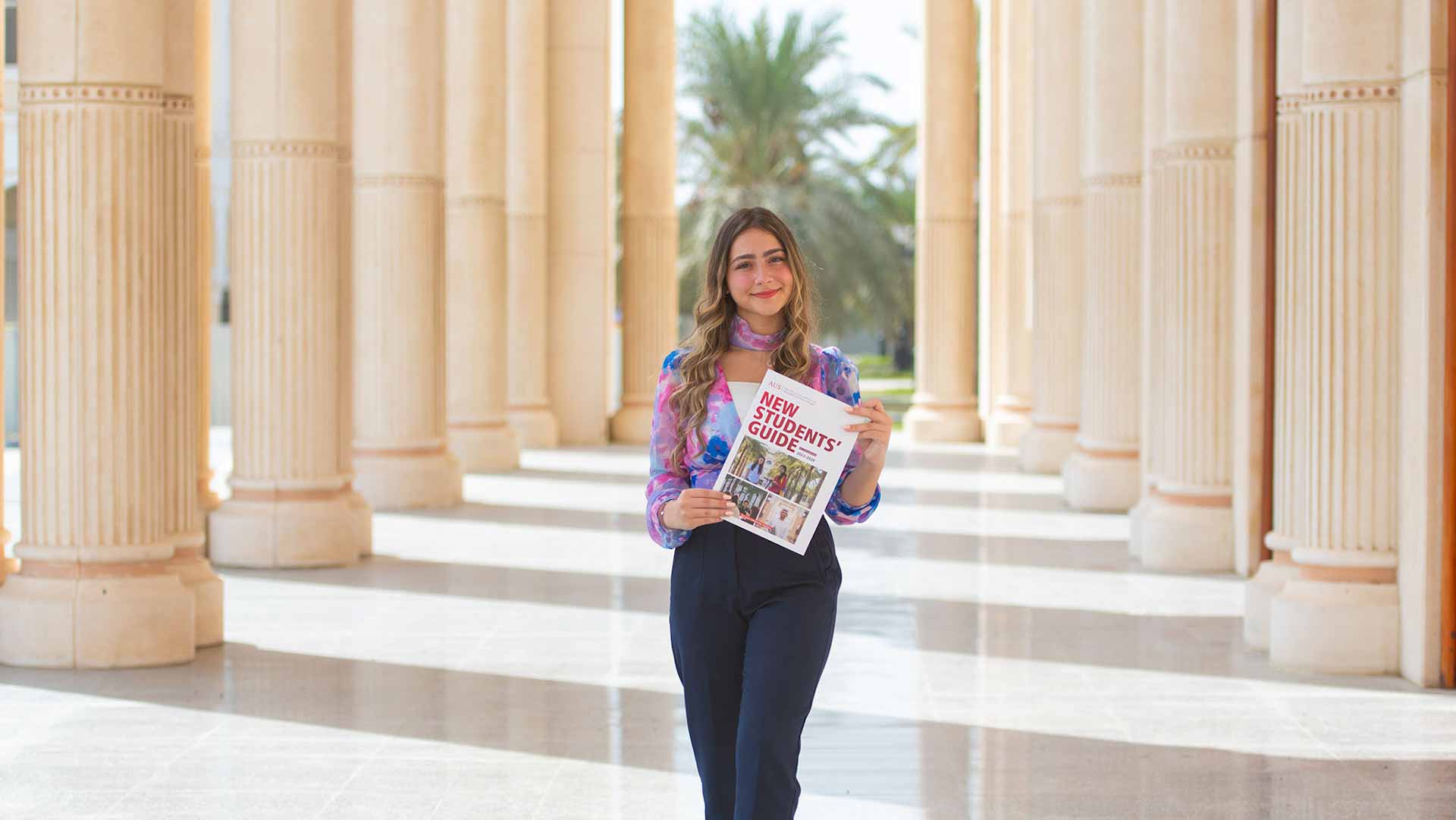 صورة بعنوان: أميركية الشارقة ترحب بطلبتها الجدد وتنظم لهم أسبوعاً تعريفياً 