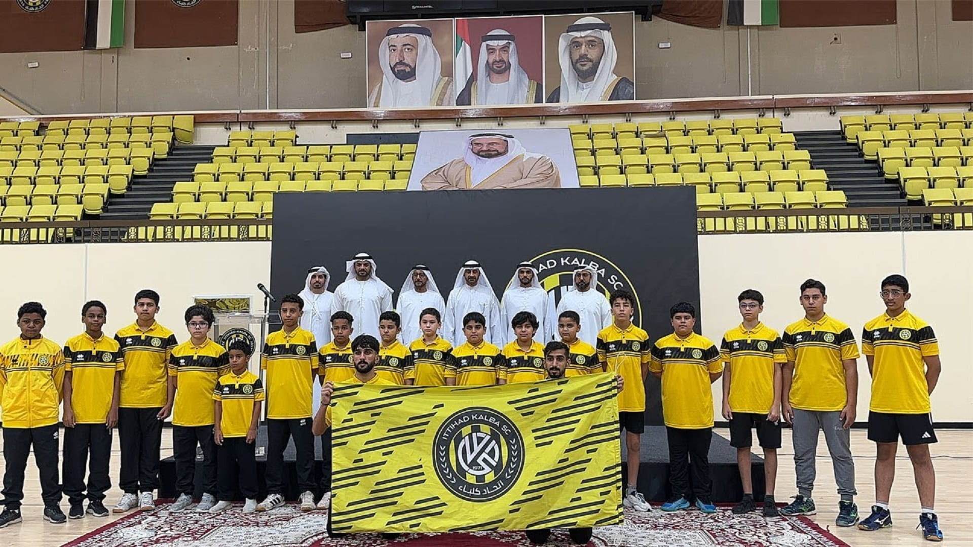 Image for the title: Ittihad Kalba Club launches its new visual identity 