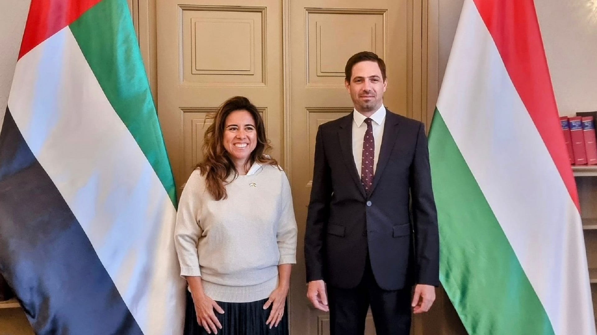 Image for the title: UAE-Hungary Political Consultations Cmte. discusses cooperation 