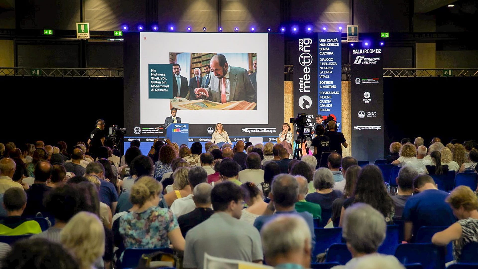 Image for the title: SBA represents Sharjah at 'Rimini Meeting' 2023 in Italy 