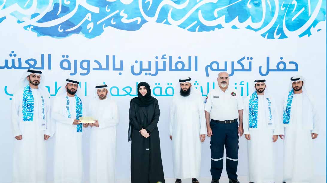 صورة بعنوان: "الشارقة للعمل التطوعي" تشجع جهود الفائزين بـ "أفضل مبادرة تطوعية" 