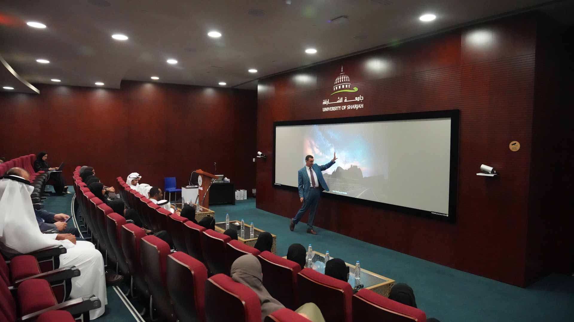 صورة بعنوان: "أكاديمية الشارقة لعلوم الفضاء" تنظم محاضرة علمية عن نجم "سُهيل" 