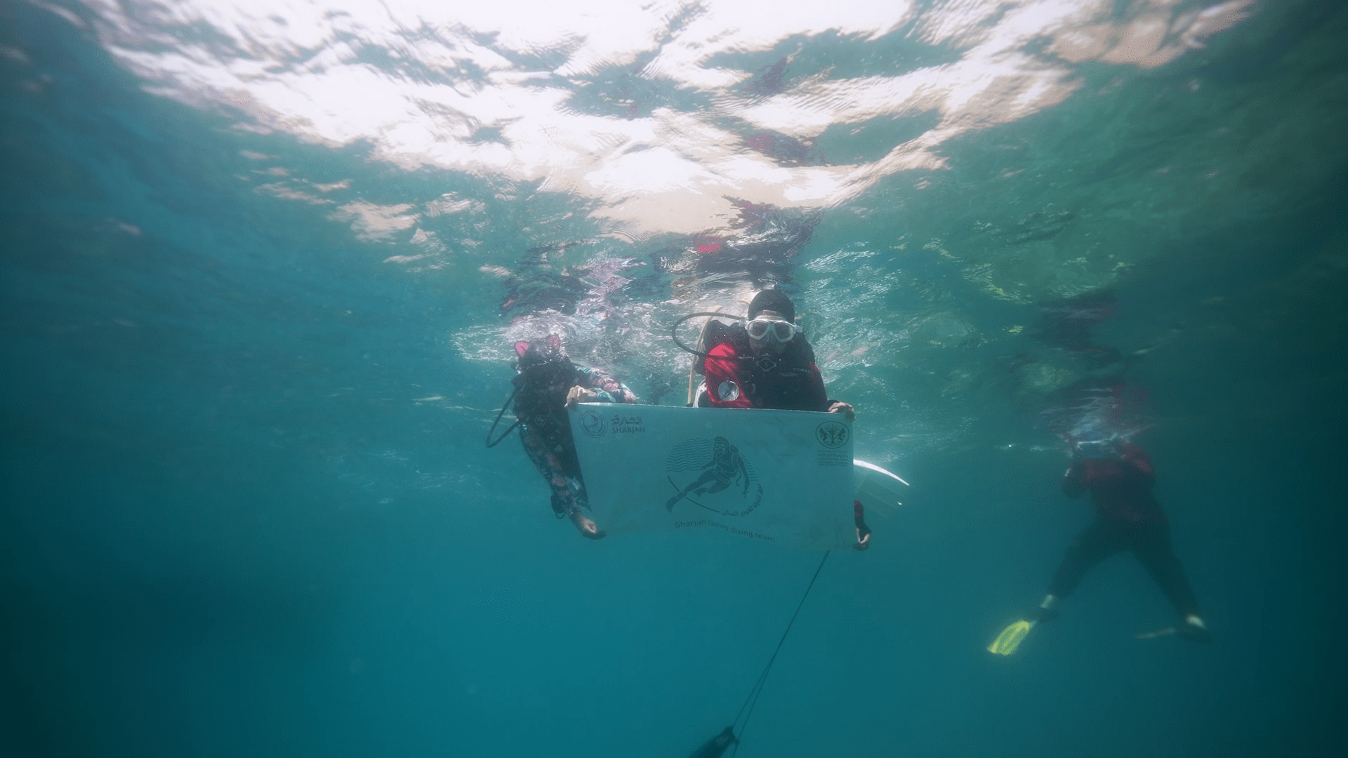 Image for the title: Sharjah Marine Club launches ladies diving team 