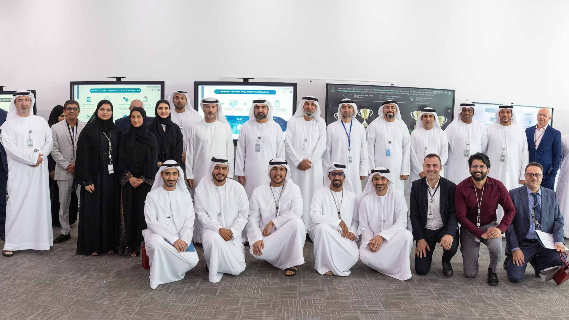 صورة بعنوان: "الإمارات للطاقة النووية" تفوز بـ 5 جوائز في تكنولوجيا الاتصال 