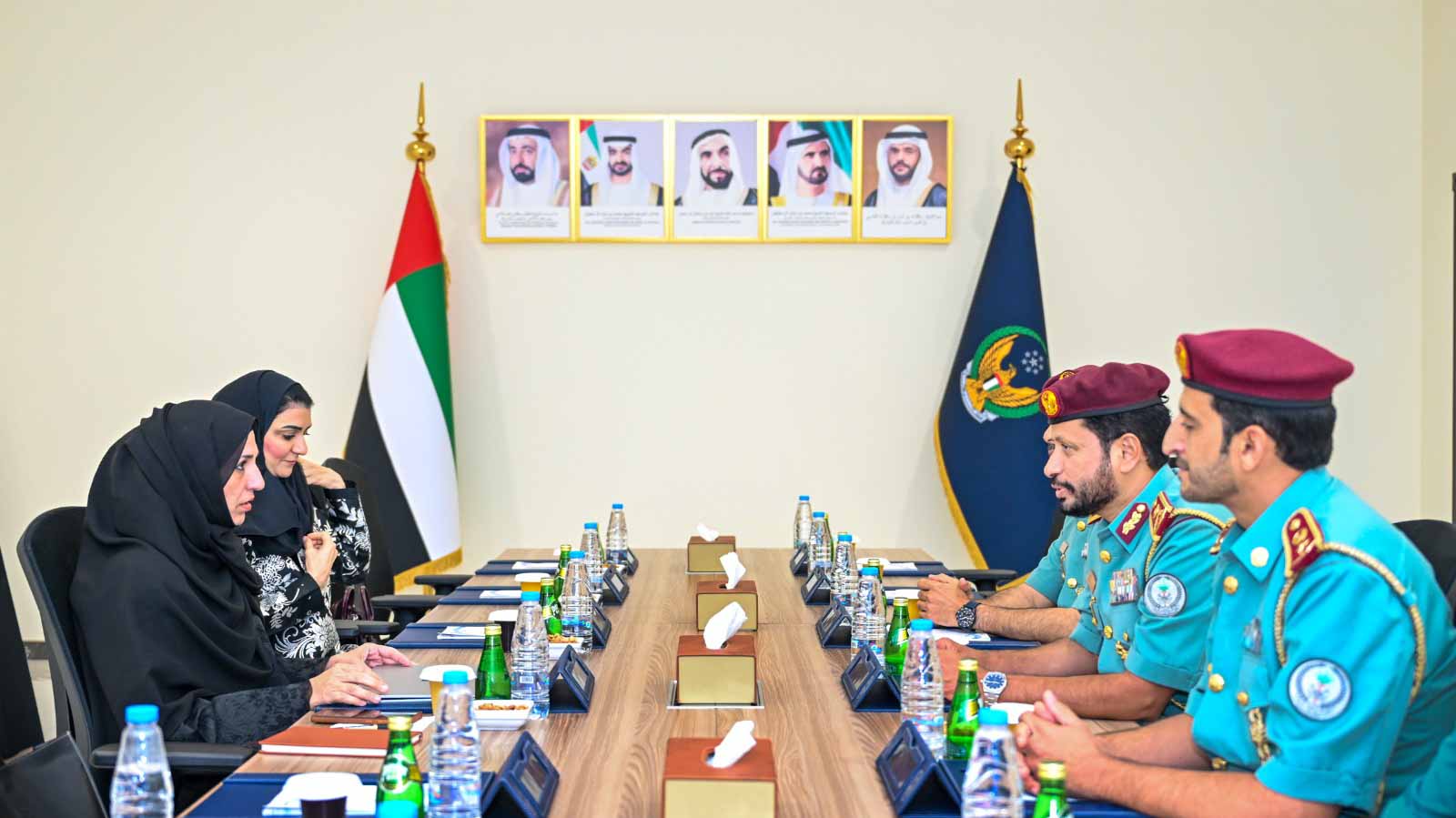 Image for the title: SPGC and SSSD discuss enhancing joint cooperation 