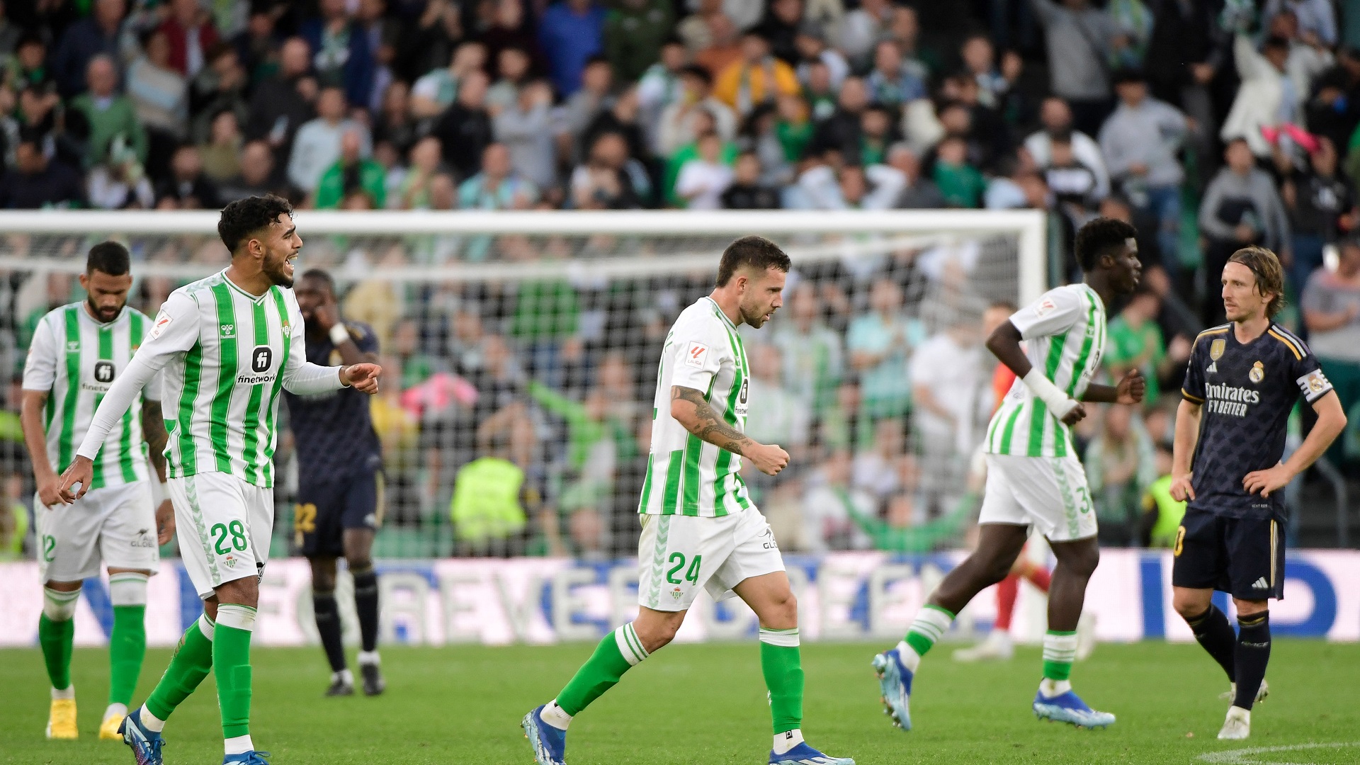 صورة بعنوان: ريال مدريد يتعثر أمام بيتيس في الدوري الإسباني 