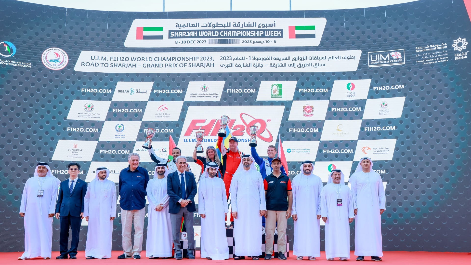 صورة بعنوان: خالد بن عبد الله يتوج أبطال "جائزة الشارقة الكبرى" 