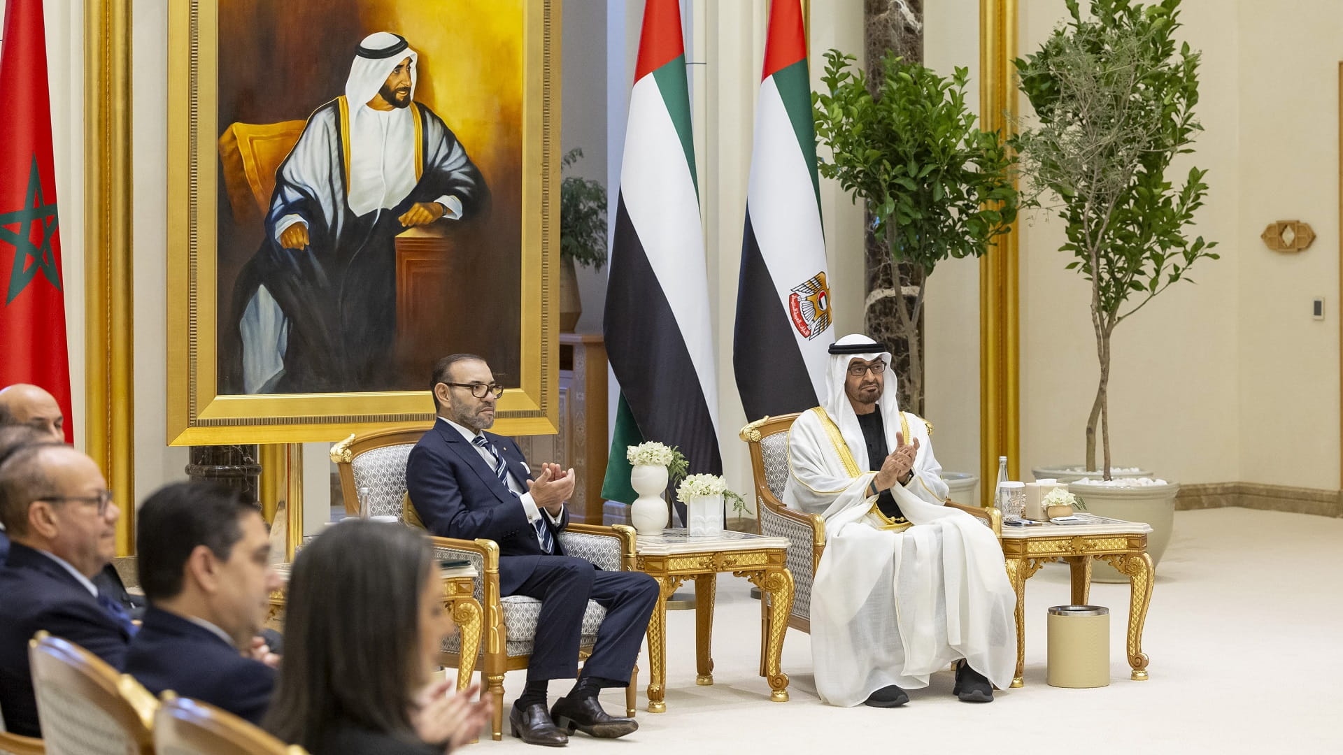 Image for the title: UAE, Morocco discuss bilateral relations, regional developments 