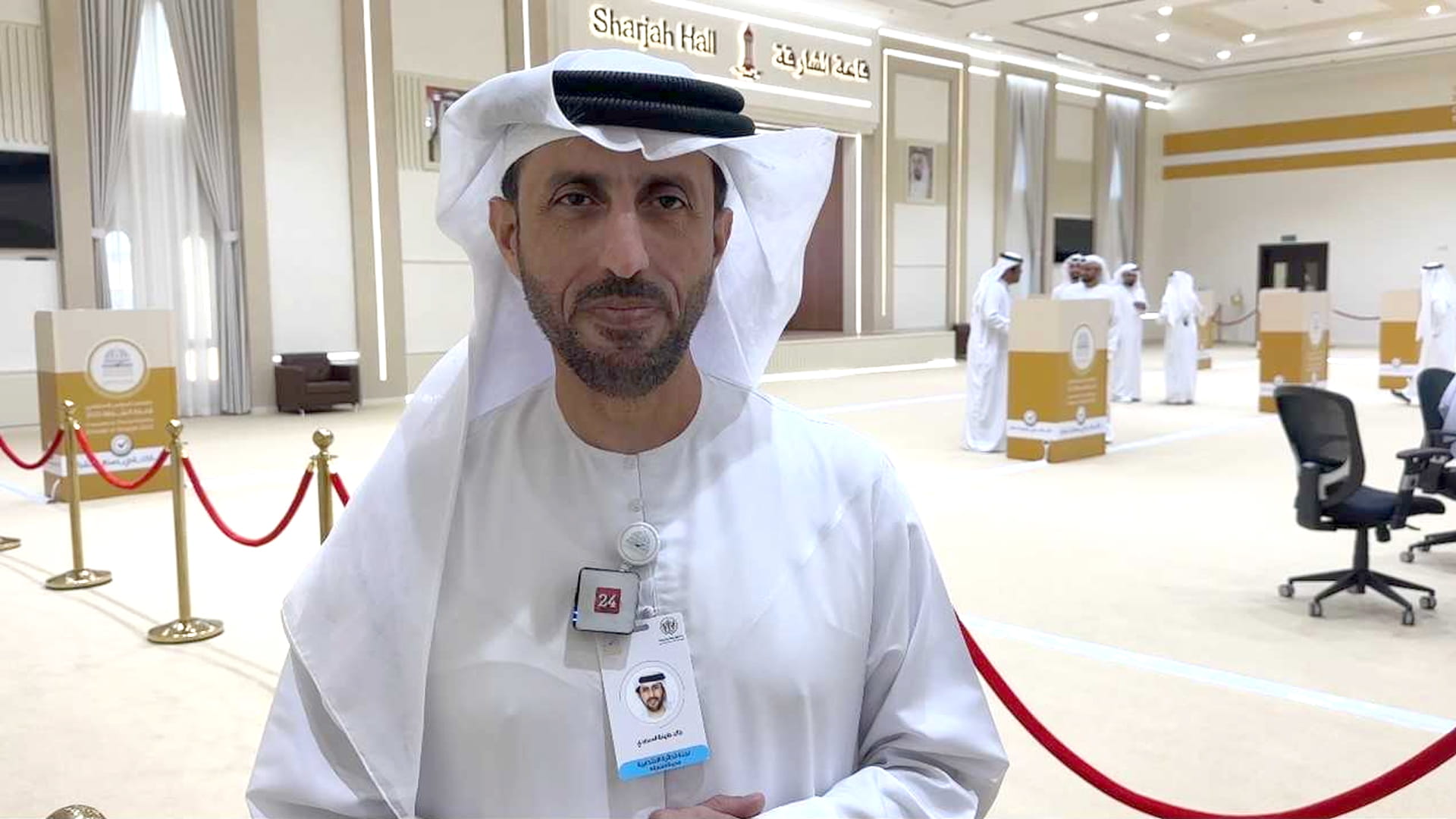 Image for the title: Citizens head in great numbers on SCC election's first day 