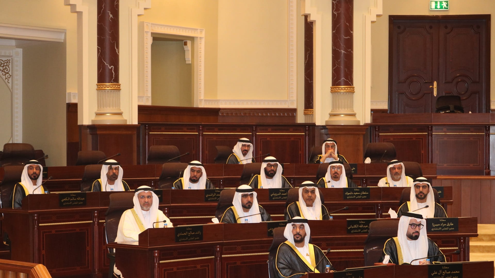 صورة بعنوان: ضمن جلسته الثانية... "الاستشاري" يجيز موازنة حكومة الشارقة 2024 