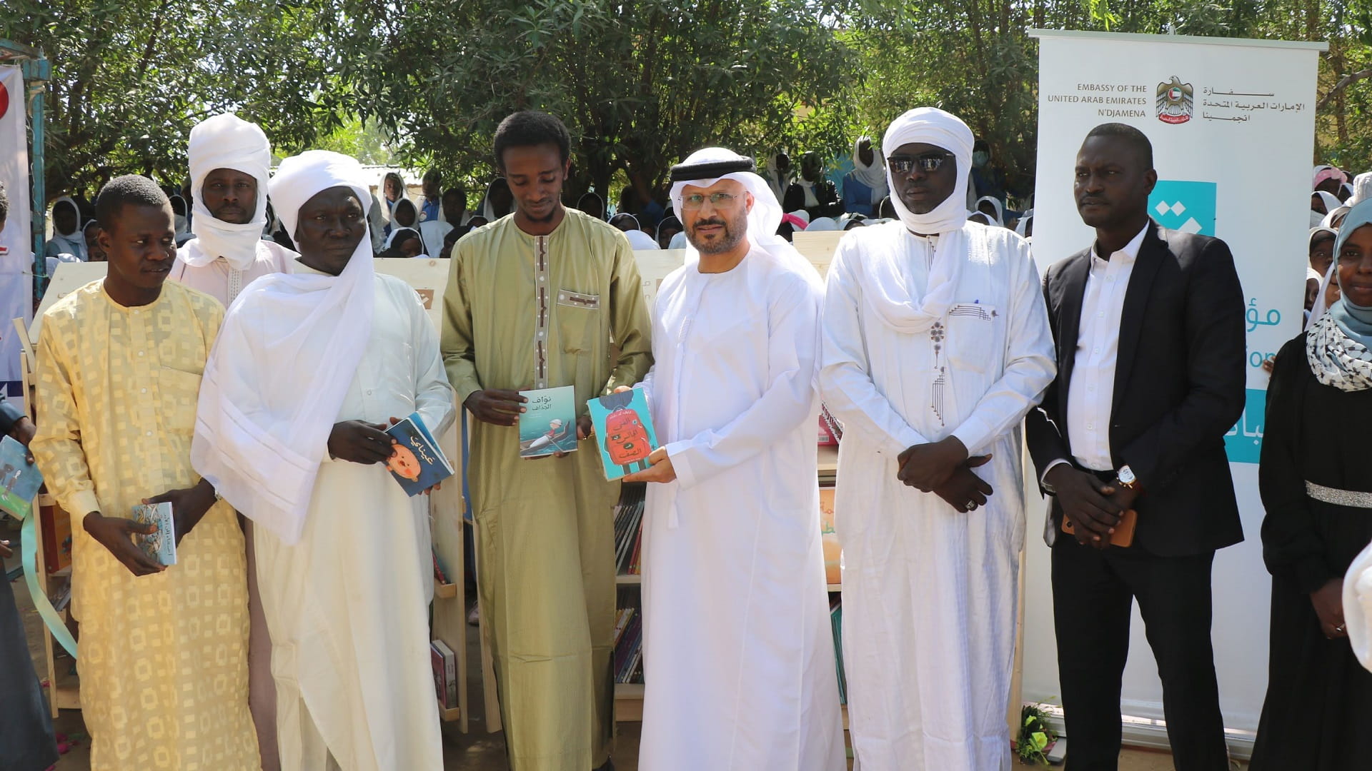 Image for the title: KF’s ‘Pledge a Library’ initiative champions literacy in Chad 
