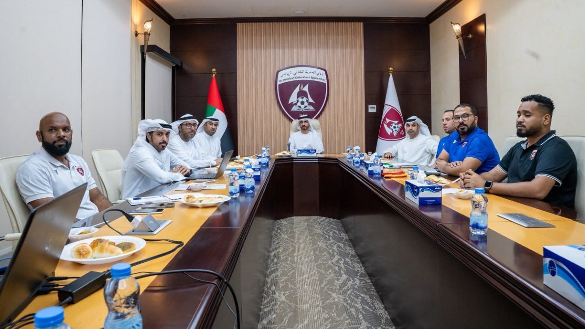 Image for the title: Al Hamriyah Club praises Sustainability CMTE; approves award file 