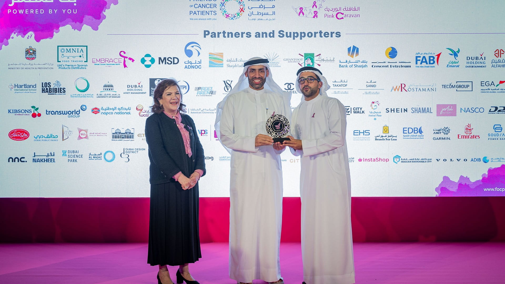 Image for the title: FOCP honors united stand against breast cancer 