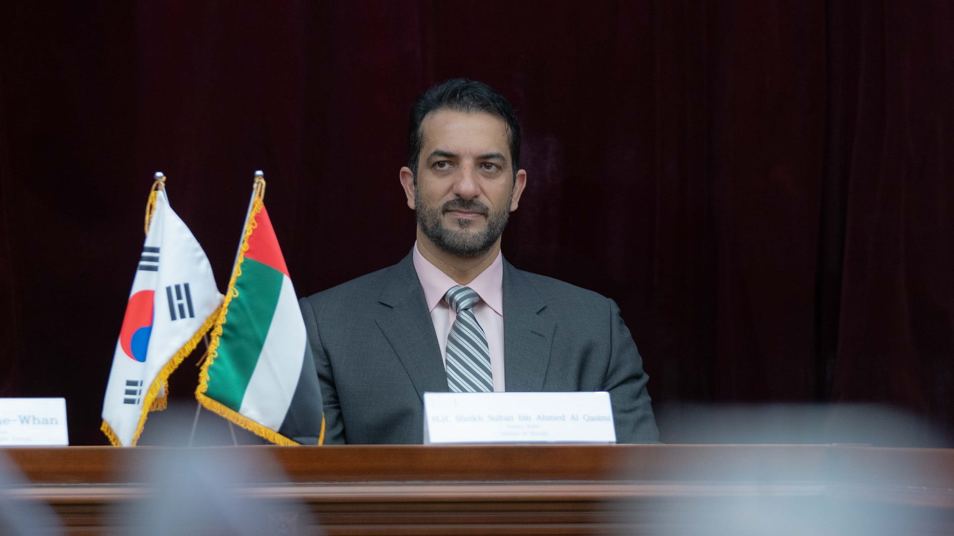 Image for the title: Sultan bin Ahmed attends SGMB- SBA-MK MOU signing 