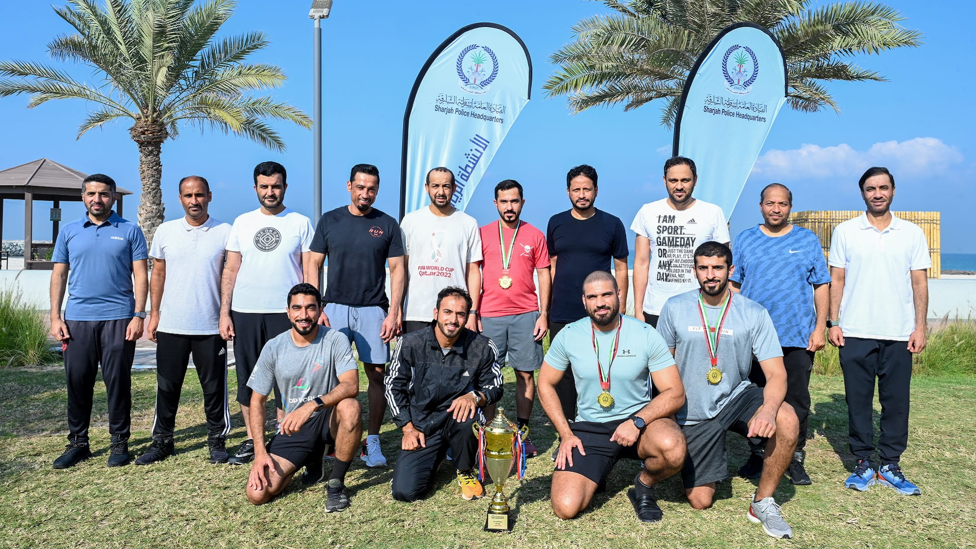 Image for the title: Al Shamsi attends Al Hamriyah Rowing and Kayaking Championships 
