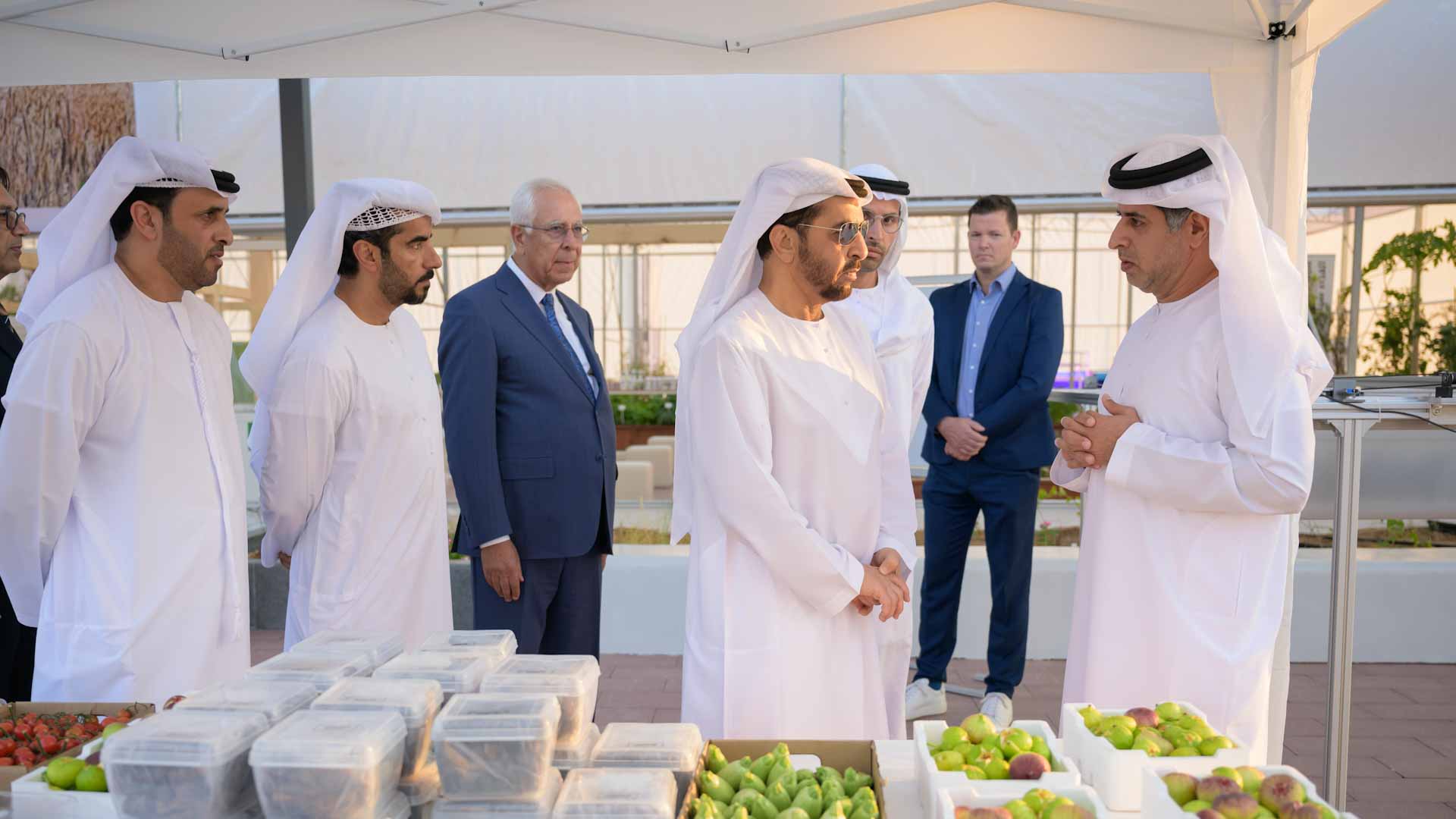 Image for the title: Sheikh Hamdan bin Zayed visits Liwa Tal Moreeb Festival 