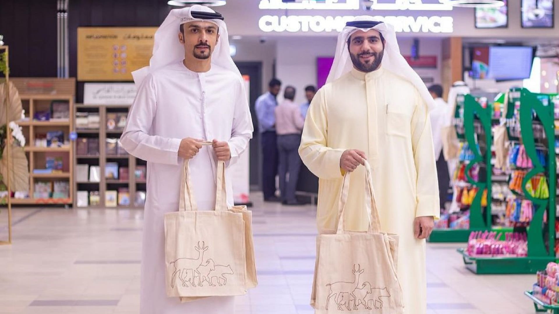 Image for the title: EPAA distributes eco-friendly bags at Sharjah Coop  