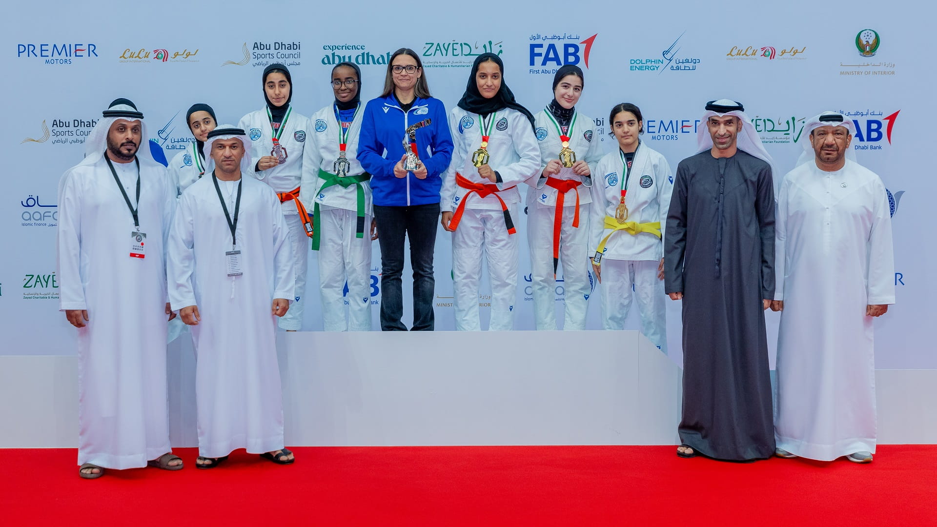 صورة بعنوان: الزيودي يتوّج الفائزات بكأس "أم الإمارات" للجوجيتسو 2023 
