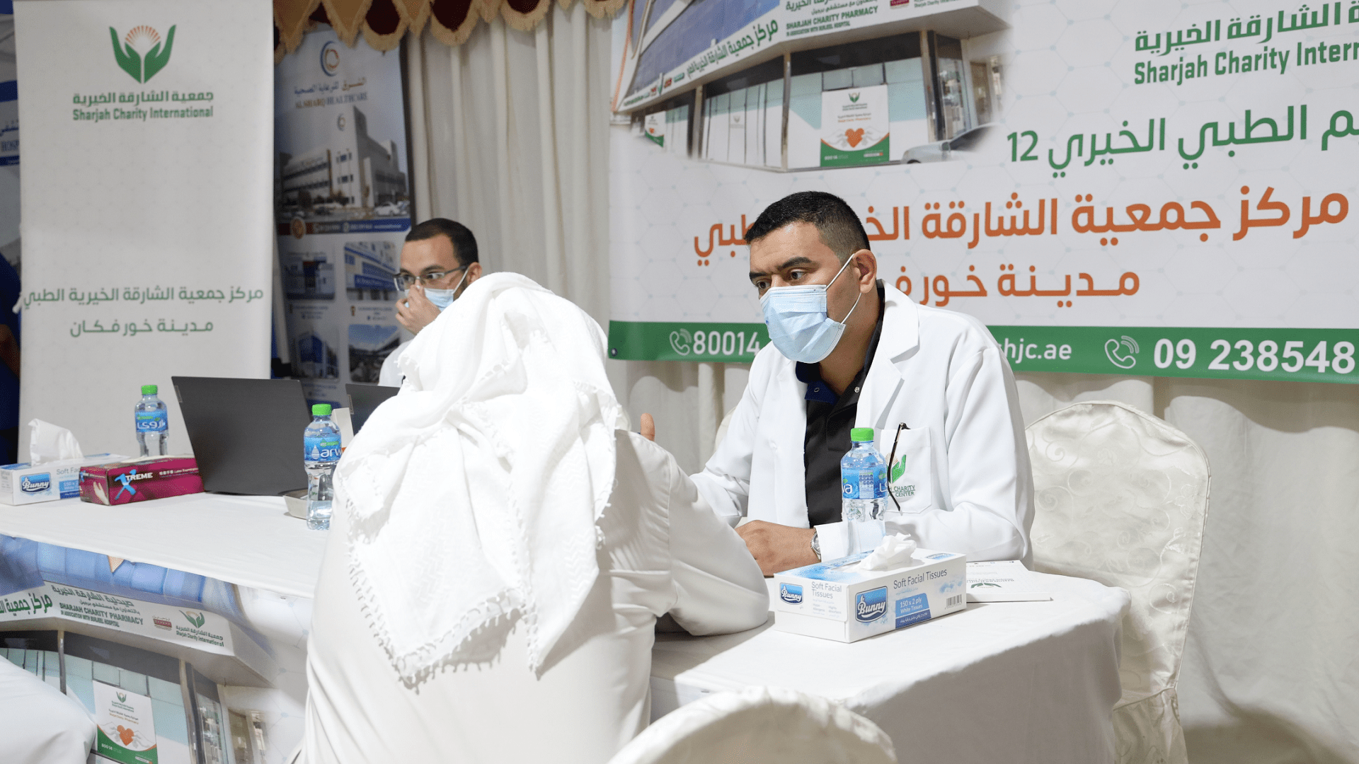 Image for the title: SCI Medical Camp in Khorfakkan receives 1100 visitors 