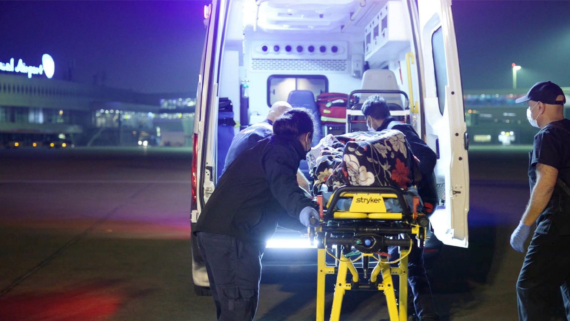 Image for the title: UAE welcomes 6th group of Palestinian children, cancer patients 