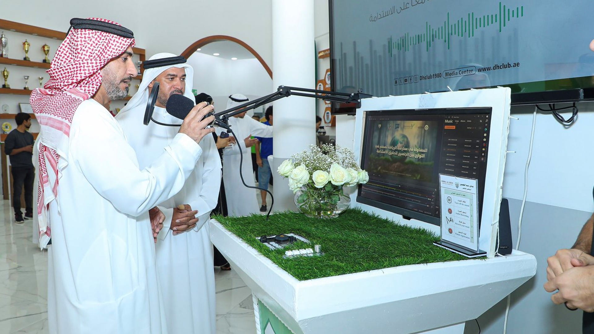 صورة بعنوان: نادي دبا الحصن يدشن منصة الاستدامة التفاعلية 