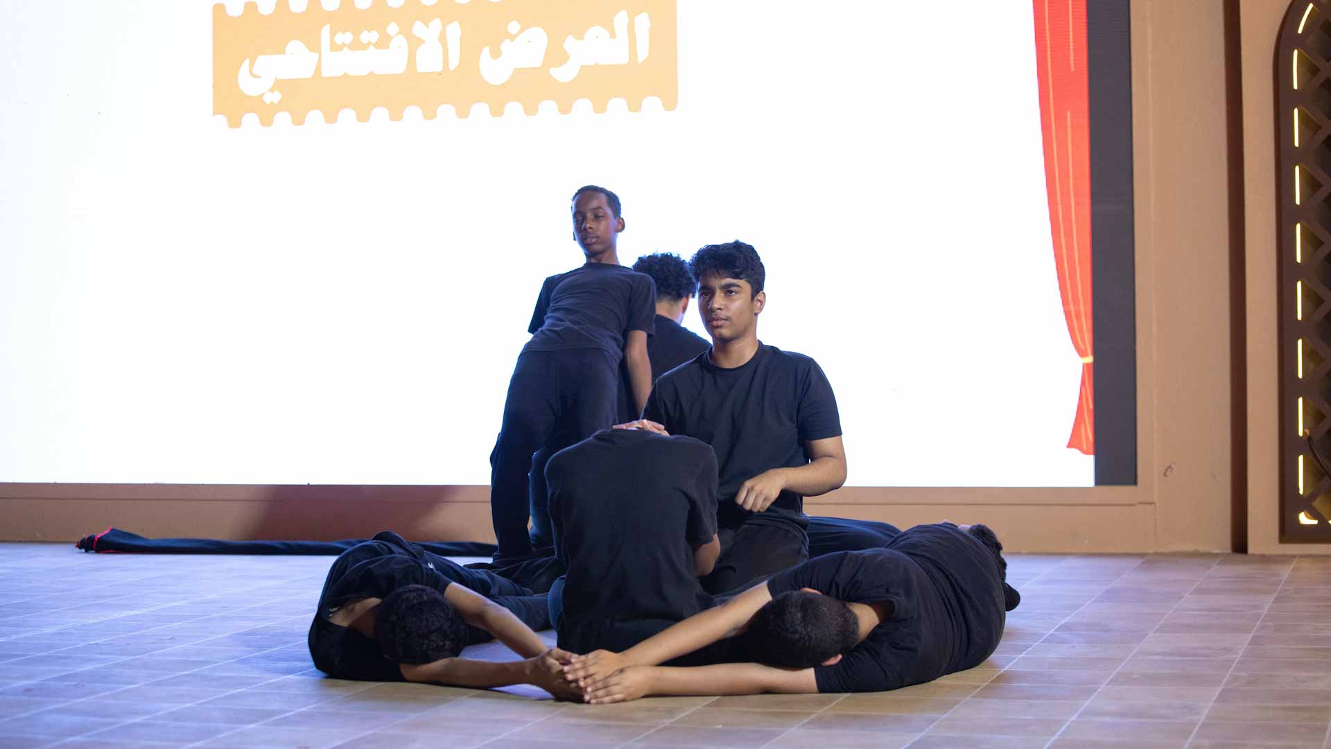 Image for the title: Al Furjan Theatre… Rubu’ Qarn celebrates creativity and community 