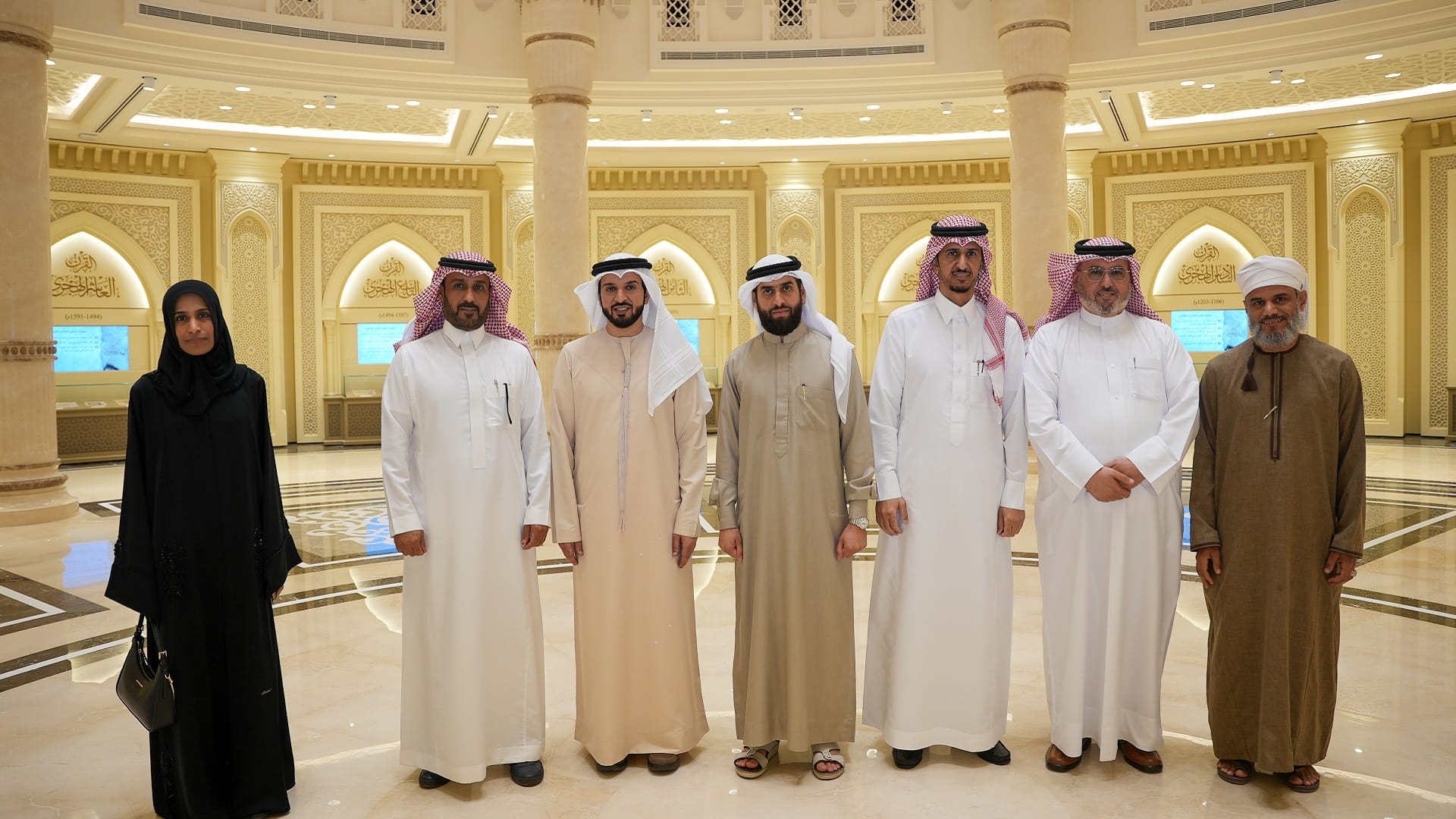 Image for the title: ALECGS delegation tours 2 educational institutions in Sharjah 