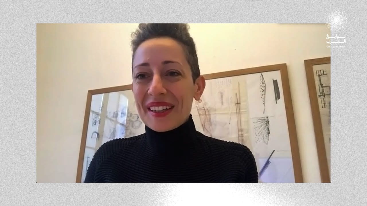 Image for the title: Mohammed bin Rashid announces Lina Ghotmeh as GAM Award winner 