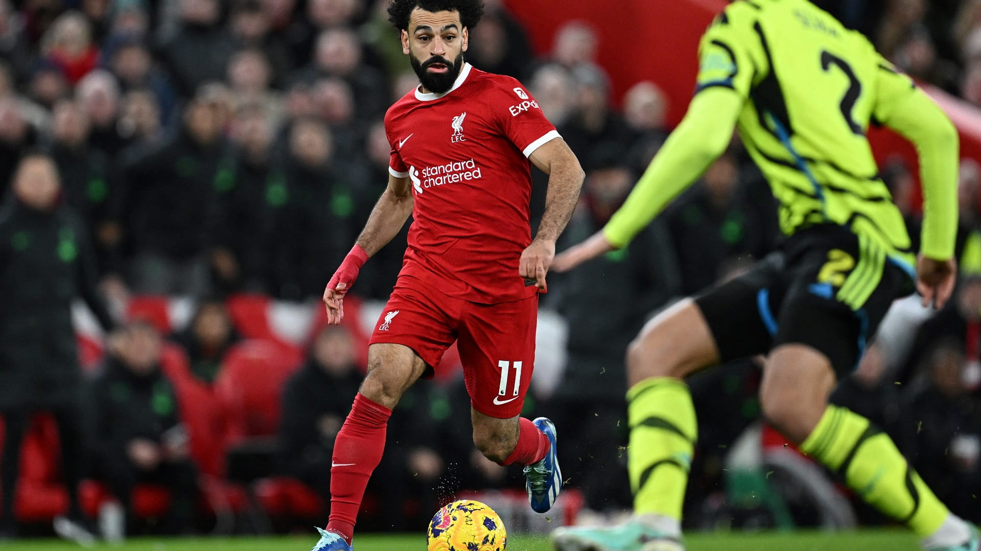 Image for the title: Arsenal hold Liverpool to seal top spot at Christmas 