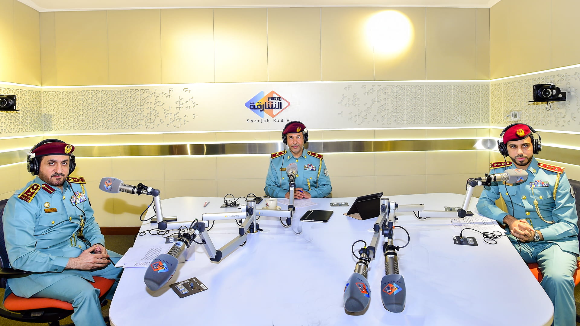 صورة بعنوان: "أمان يا بلادي" يستعرض استعدادات شرطة الشارقة لرأس السنة الجديدة 