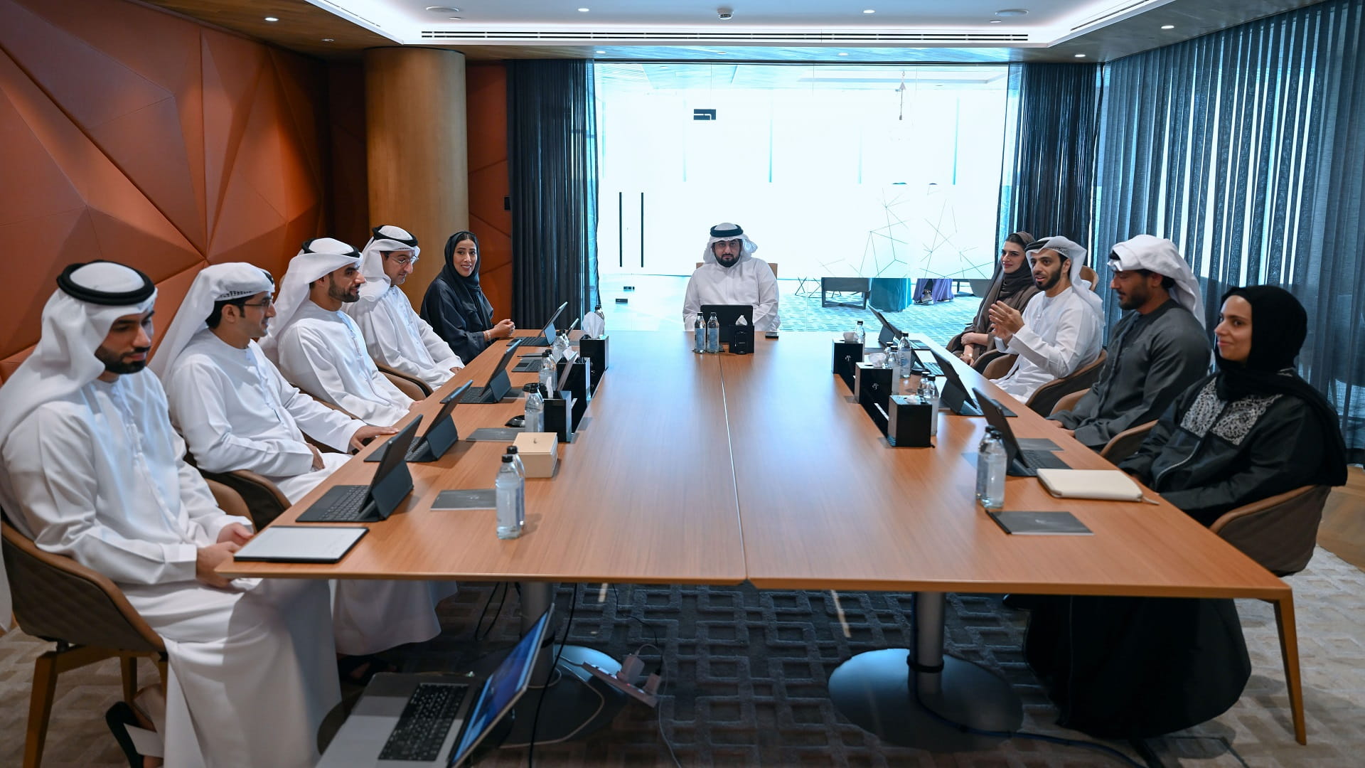 Image for the title: Ahmed bin Mohammed approves Dubai Media’s strategy 