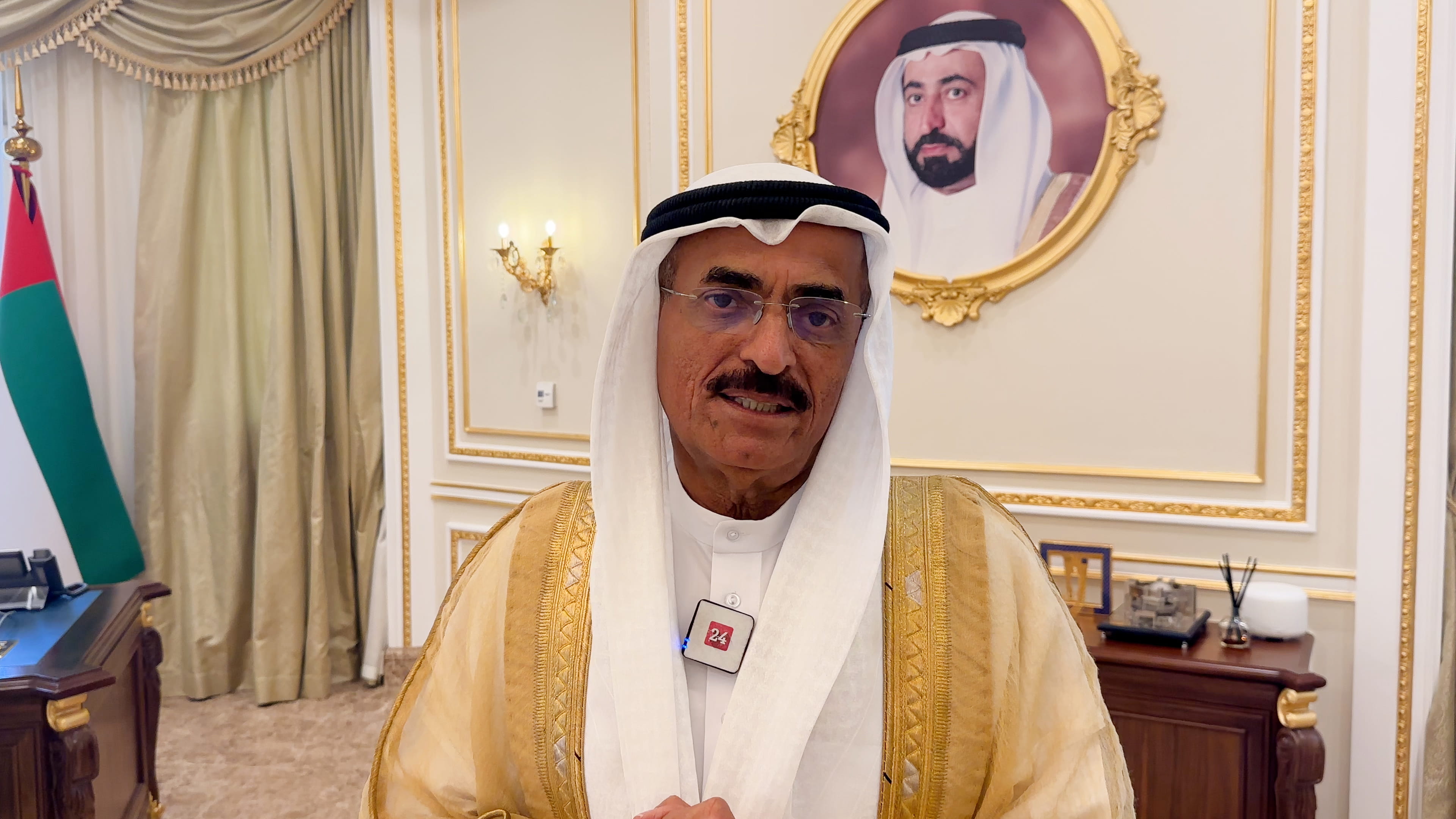 Image for the title: Belhaif Al Nuaimi: SCC approves Sharjah’s 2024 budget 