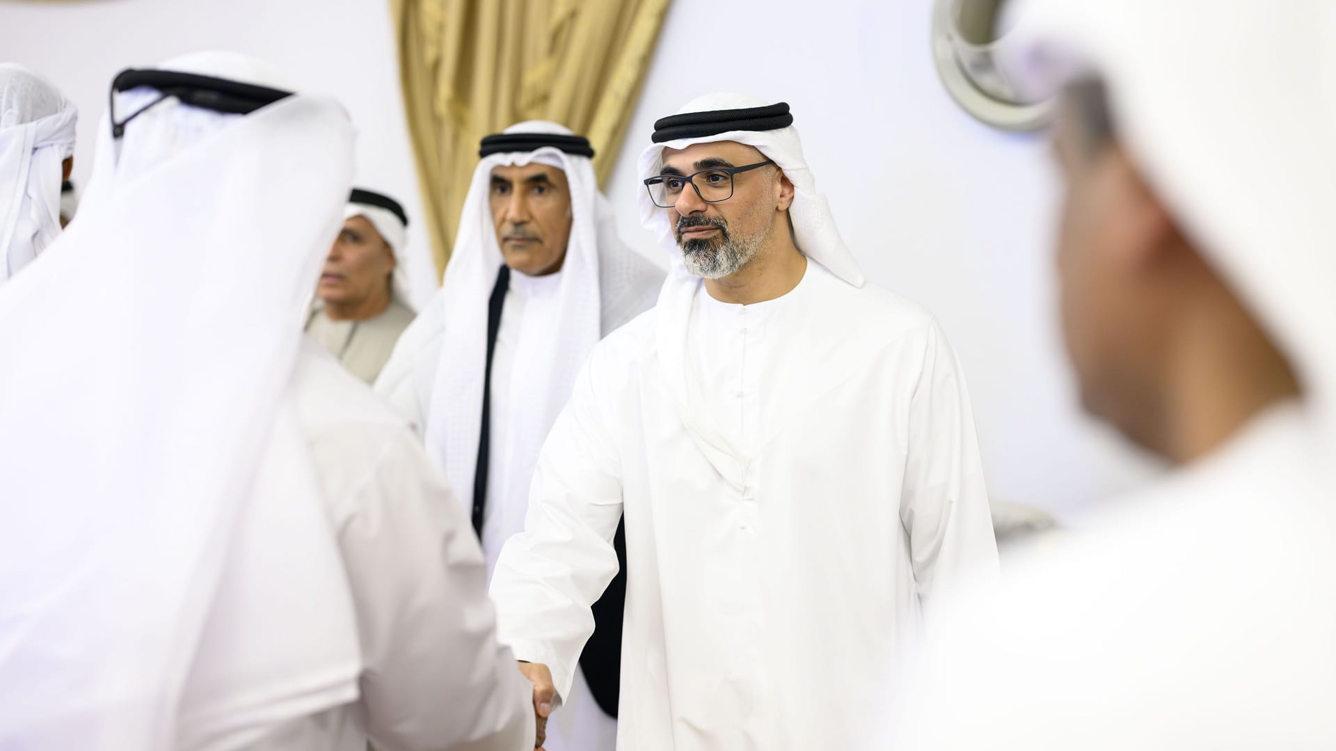 Image for the title: Khaled bin Mohamed condoles on passing of Khalfan Al Rumaithi 