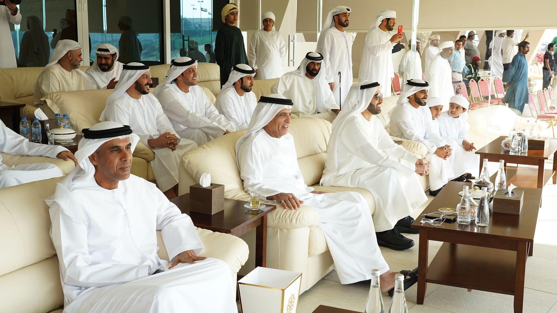 Image for the title: RAK Ruler attends end of 'Mohamed bin Zayed Camel Racing Festival' 