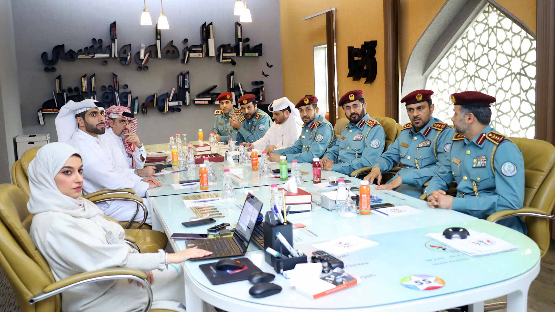 Image for the title: SEWA, Sharjah Police discuss joint cooperation 