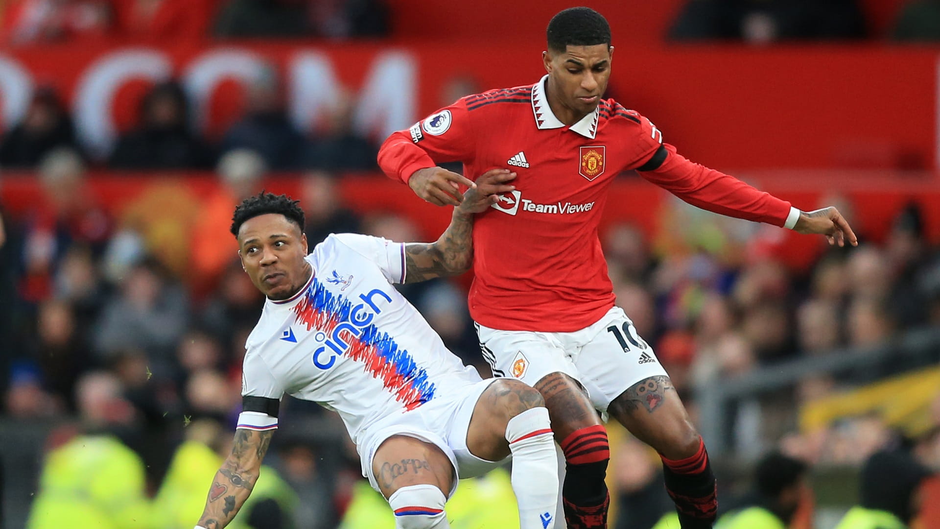 صورة بعنوان: مانشستر يونايتد يتخطى كريستال بالاس في الدوري الإنجليزي 