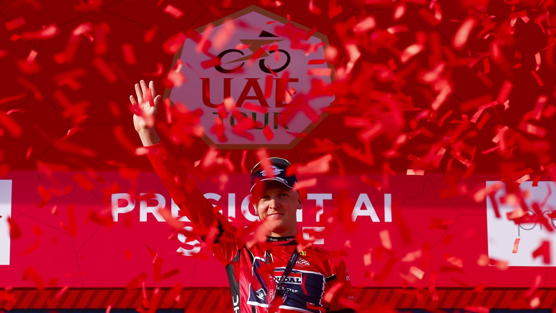 صورة بعنوان: البلجيكي تيم ميرلير بطلاً للمرحلة الأولى من طواف الإمارات 