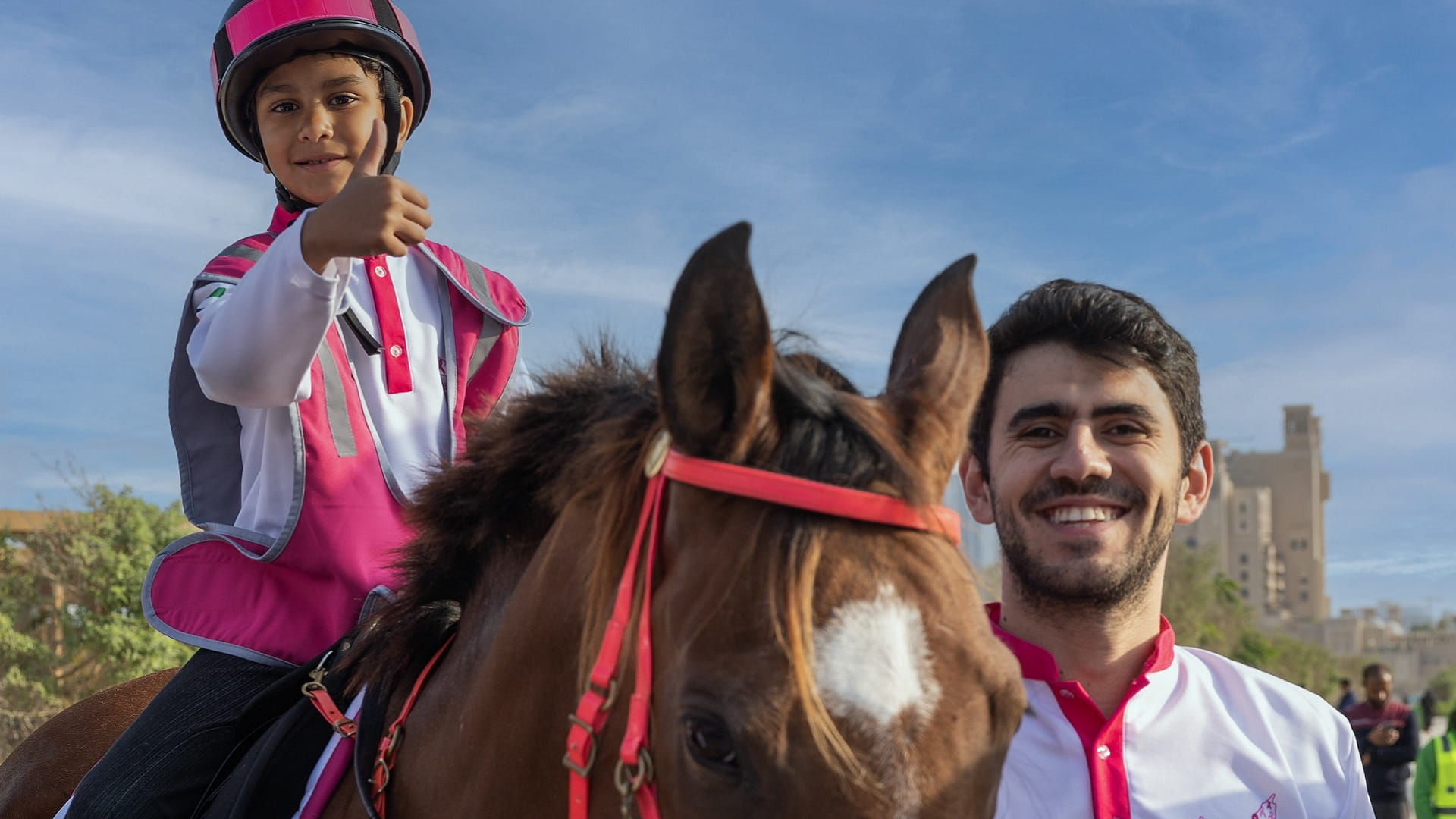 Image for the title: Young PCR riders raise hope, inspiration in UAE community 